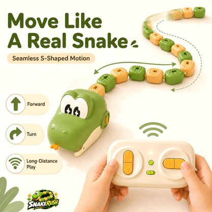 SnakeRush™ – Le serpent qui grandit en jouant  🐍