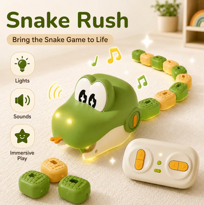 SnakeRush™ – Le serpent qui grandit en jouant  🐍